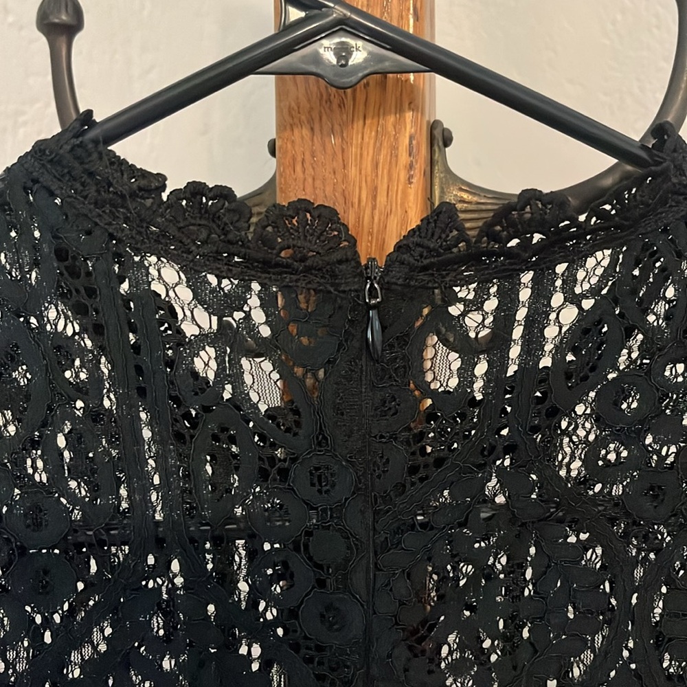Lulu's Black Long Sleeve Lace Dress - Picture 5 of 6